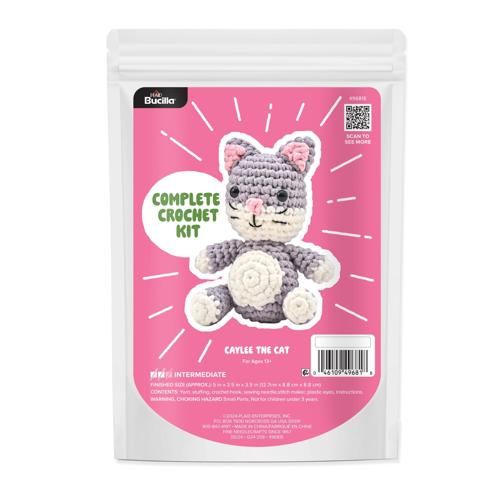Bucilla Premium Amigurumi Kits - Caylee The Cat