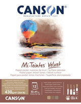 Canson Mi-Teintes Velvet Pads - Brown Tones 32 X 41cm