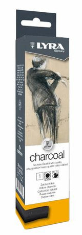 Lyra Charcoal - Thin 3-4mm Pack 15