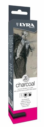 Lyra Charcoal - Thick 7-9mm Pack 5