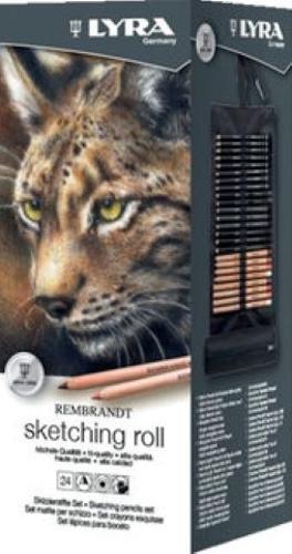 Lyra Sketching Roll - Sketching Roll 24
