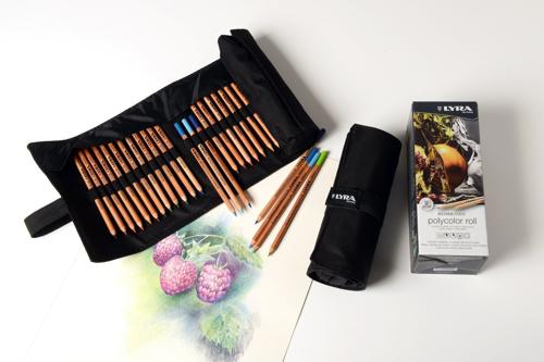 Lyra Polycolor Pencil Roll 24 - Roll Set 24