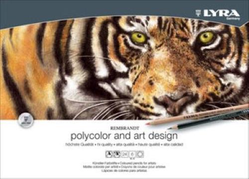 Lyra Polycolor & Art Design Wooden Box Set 30 - Polycolor And Art Design 30