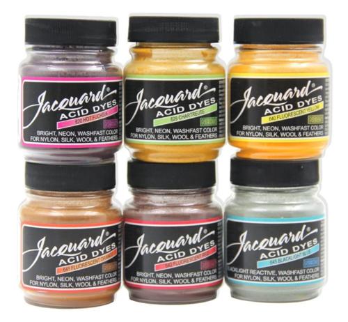 Jacquard Acid Dye 14.17g Sets - Colour Neon Set