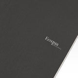 Fabriano Ecoqua Original Stapled - 90gsm Blank A5 Anthracite 40 Sheets