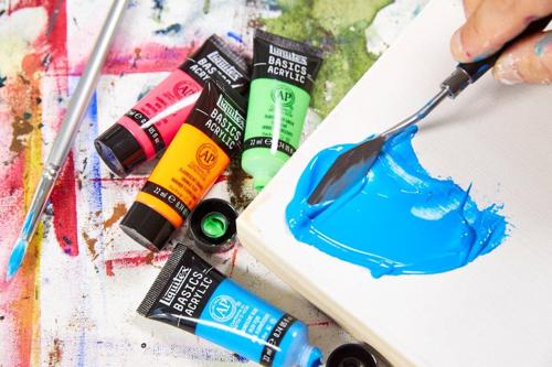 Liquitex Basics Acrylic Colour 118ml - Metallic Burnt Orange