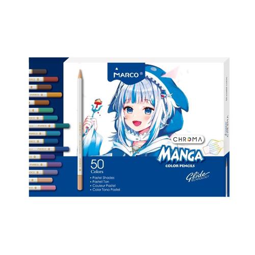 Marco Chroma Coloured Pencil Set 50 - 50 Piece