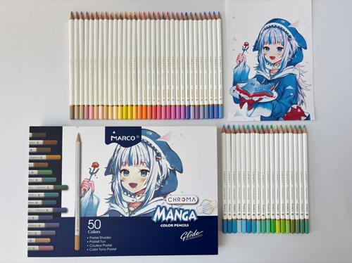 Marco Chroma Coloured Pencil Set 50 - 50 Piece