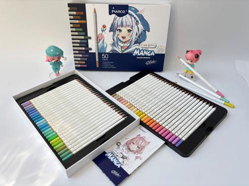 Marco Chroma Coloured Pencil Set 50 - 50 Piece