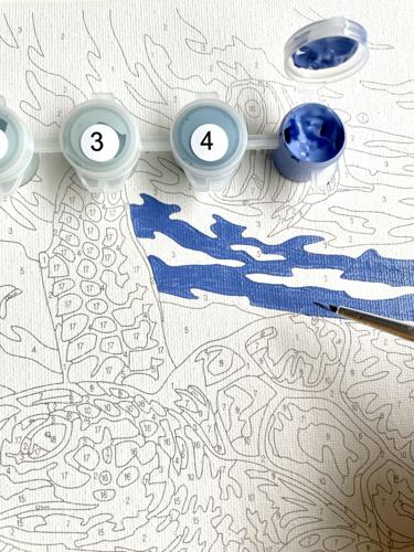 Paint By Numbers - Hidden Oasis