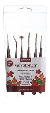 Princeton Velvetouch Mini Brush Set - Set 6