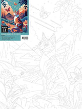 Byron Paint By Numbers Canvas Board - Kitty