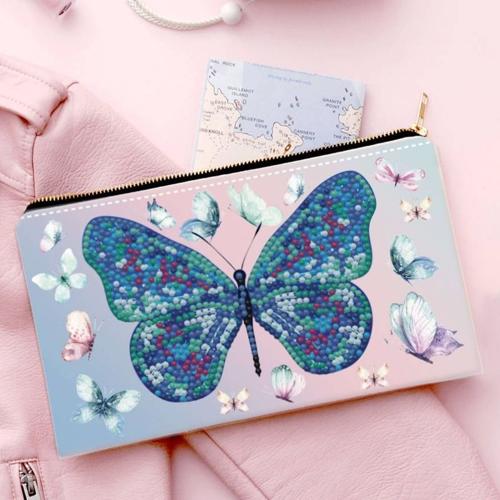 Diamond Dotz Dotzies Zipper Pouches - Narwhal Love