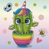 Diamond Dotz Dotzies Picture Kits - Uni Cactus