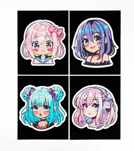 Diamond Dotz Dotzies Flock - Anime Girls