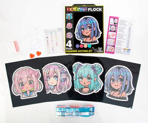 Diamond Dotz Dotzies Flock - Anime Girls