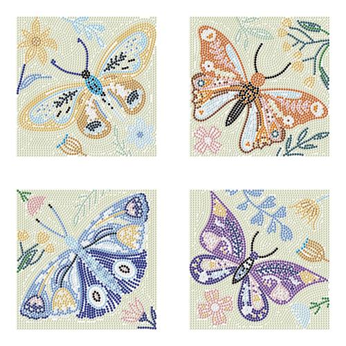 Diamond Dotz Mini Dotz - Four Beauties