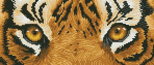Diamond Dotz Diamond Kit  - Tiger Spy 42x15cm
