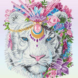 Diamond Dotz Diamond Kit  - Bohemian Tiger 41x51cm