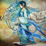 Diamond Dotz Diamond Kit  - Dragon Princess 85x67cm