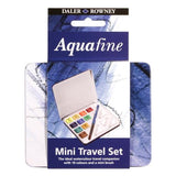Daler Rowney Aquafine Half Pan Travel Tin 10 - Travel Tin 10