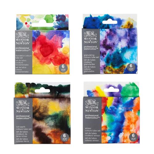 Winsor & Newton Professional Watercolour Themed Sets - Granulating Set 6