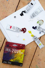 Winsor & Newton Artists' Oil Colour Sets 37ml - 5x 37ml Grey Scale Set