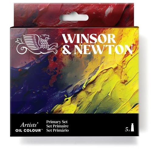 Winsor & Newton Artists' Oil Colour Sets 37ml - 5 X 37ml Primary Set