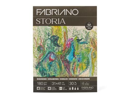 Fabriano Storia Drawing Pads - 180gsm 31x 41cm 30 Sheets