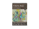 Fabriano Storia Spiral Pads - 180gsm 18x26cm 30 Sheets