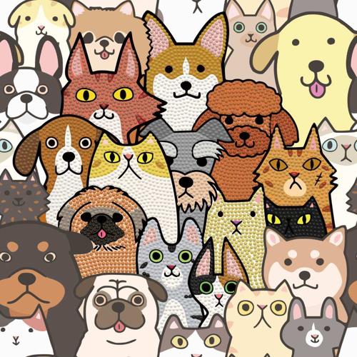 Diamond Dotz Dotz Box Large - Dogs & Dotz