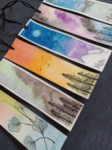 Reeves Watercolour Bookmark - White- 15 Sheets