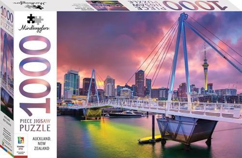 Auckland New Zealand 1000 Piece Jigsaw Puzzle - Mindbogglers