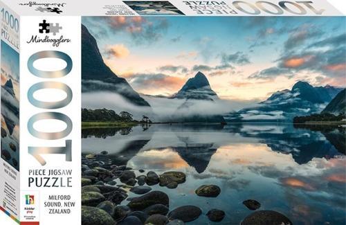 Milford Sound New Zealand 1000 Piece Jigsaw Puzzle - Mindbogglers