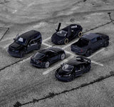Majorette Black Edition Die-Cast Toy Cars 5 Piece Gift Pack