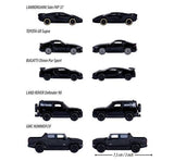 Majorette Black Edition Die-Cast Toy Cars 5 Piece Gift Pack