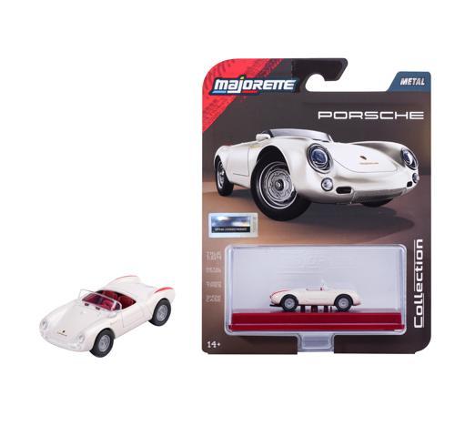1995 Porsche Spyder White Die-Cast Toy Car - Majorette