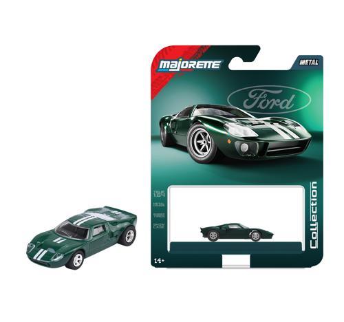 1965 Ford GT40 MK1 Green Die-Cast Toy Car - Majorette