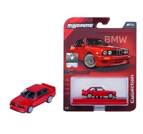 1986 BMW M3 Red Die-Cast Toy Car - Majorette