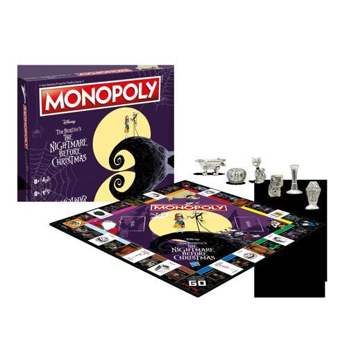 The Nightmare Before Christmas Monopoly Board Game