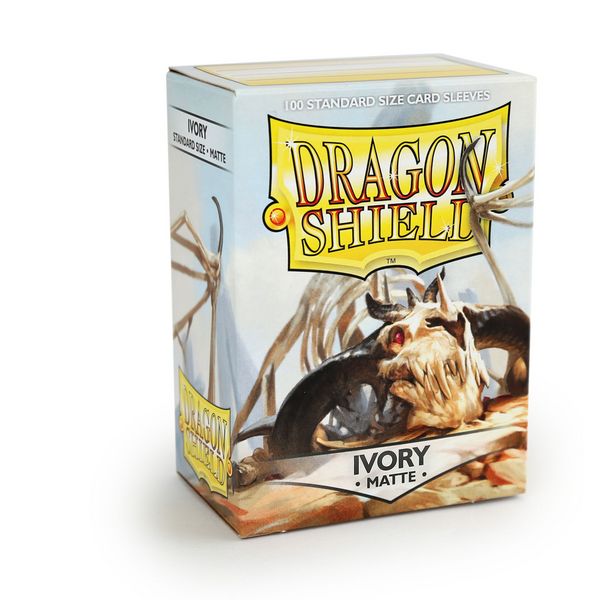 Dragon Shield Matte Card Sleeves - Ivory