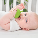 Mushroom Teether - Iron Green - Mombella