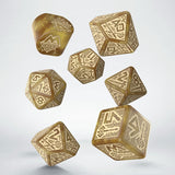 Q Workshop - Dwarven Dice Set - Gold Dice Set 7