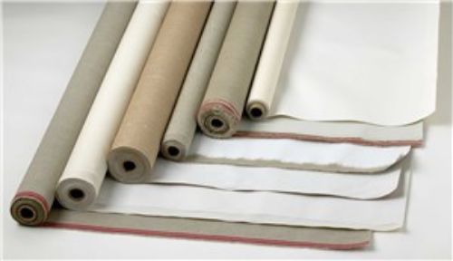 Sarasota Pure Linen canvas, 54"x6yd, offers a fine weave for vibrant artwork, ideal for portraits and general painting.