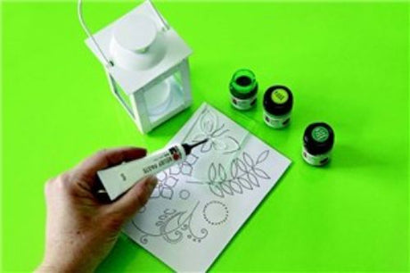 Wamiq Glass Stain 22ml in Copper for vibrant, elegant glass crafting; perfect for artists and DIY enthusiasts.