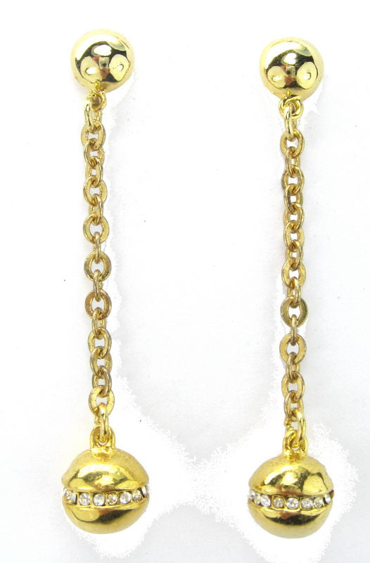 Earrings Gold. Rhodium - Smartfox