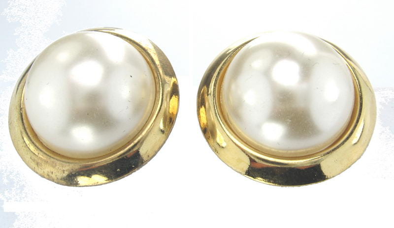 Earrings Pearl. Gold/C - Smartfox