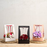 Flower Carry Box 22x11.5x35.5cm Black Pack 5