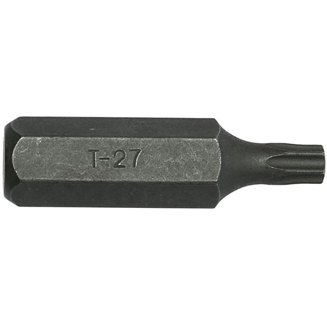 10mm Teng Hex Dr. Tx27 Cr-V Bit, 40mm long, perfect for driving screws and accessing tight spots with durable strength.