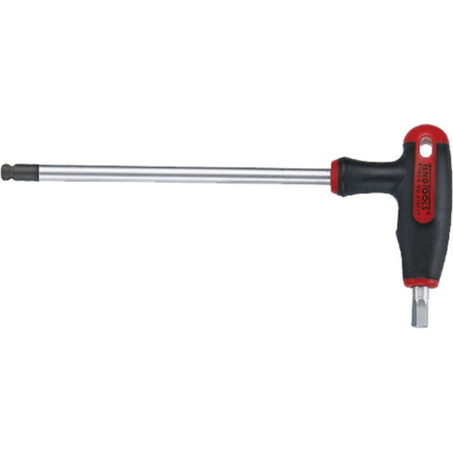 Teng T-Handle Hex Driver 10mm x 200mm, ergonomic design with ballpoint head for precision in tight spaces and various applications.